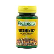 Veganicity Vitamín K2 100µg, 60 vegan tablet