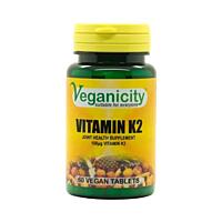 Veganicity Vitamín K2 100µg, 60 vegan tablet