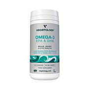 Vegetology Omega-3 EPA a DHA, Opti3 + vitamín D3, 60 kapslí