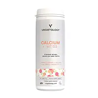 Vegetology Vápník + Vitamín D3, 60 žvýkacích tablet