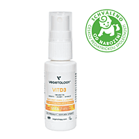 Vegetology Vit D3 1000IU, Vitashine ve spreji, 20 ml