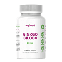 Vegmart Ginkgo Biloba 60 mg, 90 kapslí