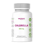 Vegmart Chlorella 500 mg, 180 kapslí
