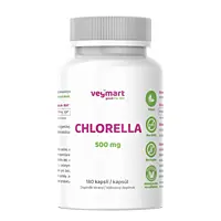 Vegmart Chlorella 500 mg, 250 kapslí