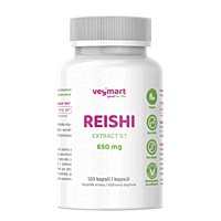 Vegmart Reishi 650 mg, 120 kapslí