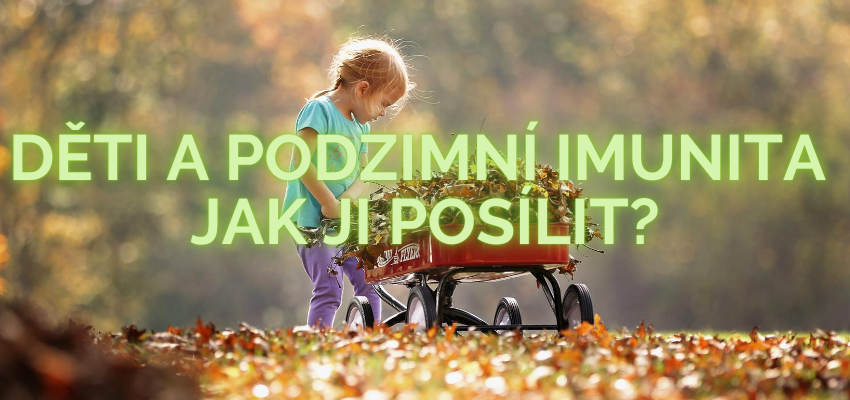 Děti a podzimní imunita - jak ji posílit?